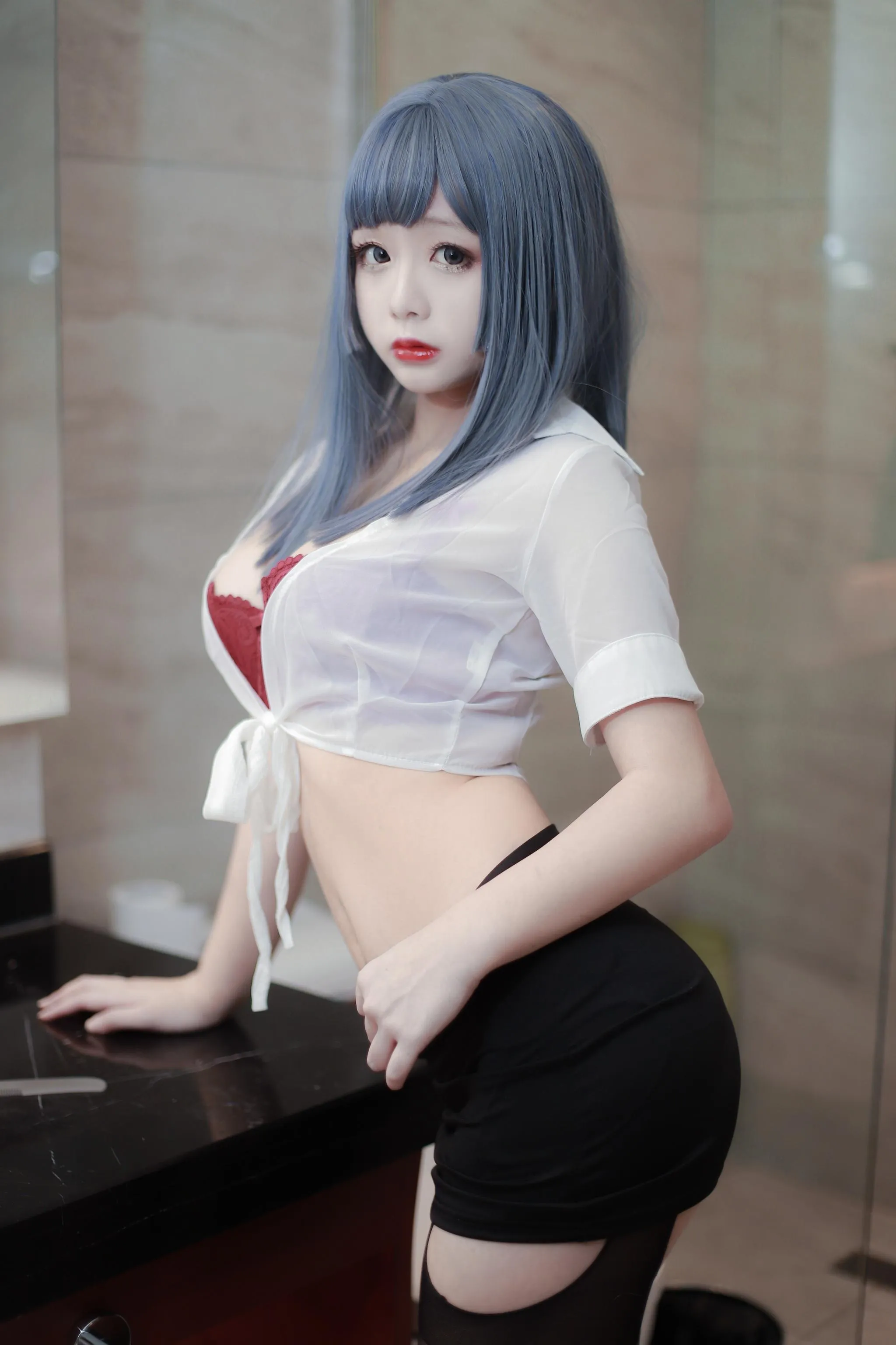 日奈娇 – NO.12 浴室OL [41P]插图3